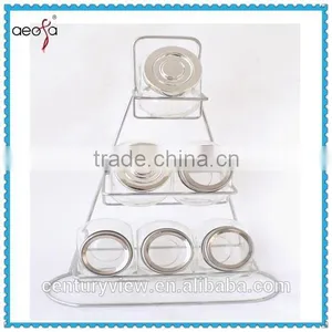 Spice Organizer Spice Rack Glass Spice Jar thumbnail-1