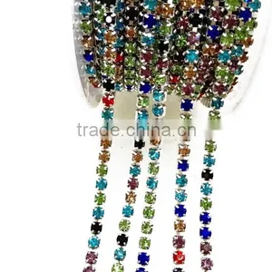 2016 High Quality D Claw Rhinestone Cup Chain For Clothing Garment Accessories Wholesale thumbnail-6