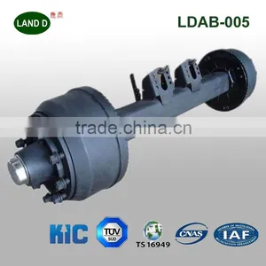 Trailer Axle German Axle 13T 16T With High Quality and Big Heavy From CHINA thumbnail-2