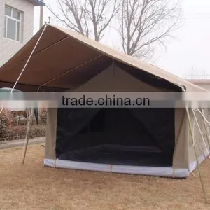 Luxury Camping Safari Tent With Double Roof thumbnail-2
