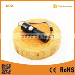C92 Build in Battery Multifunction Mini Zoomable Tactical Usb Flashlight thumbnail-1