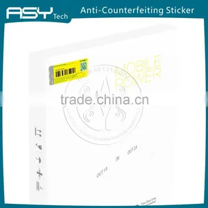 Custom Hot Stamping Hologram Strip Security Paper Sticker thumbnail-1