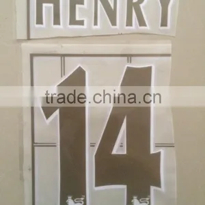 Jersey Numbers and Letters Nameset and Number Flock Washable Iron on Transfer Paper thumbnail-3