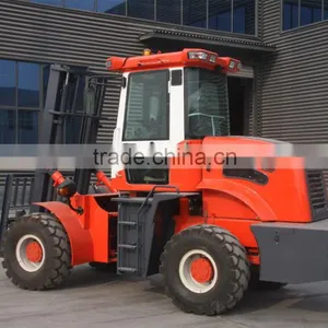 China Top Brand High Quality Rough Terrain Forklift Truck SZM C3500 With Weichai Engine thumbnail-2