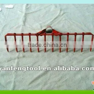 Types of Rail Steel Rake Head R002-16L thumbnail-1