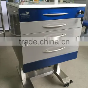 Stainless Steel Dental Trolley With 3 Drawers thumbnail-4