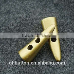 Chinese Gold Matt Horn Toggle Button for Clothing thumbnail-2