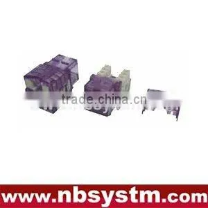 Cat5e UTP Keystone Jack 90 Degree,110 Type thumbnail-1
