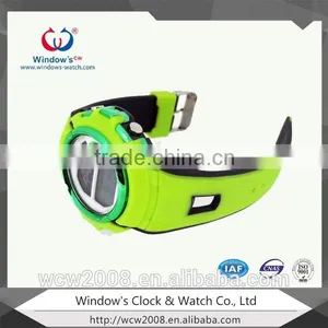 Light Green Case LCD Digital Watches thumbnail-3