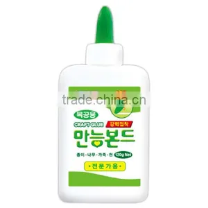 120g Craft Glue (White) Produced by JONG IE NARA CO., LTD. thumbnail-1