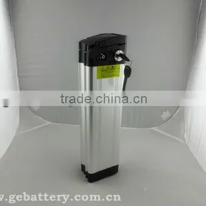 E-bike Battery Pack 24v 12ah LiFePo4 Battery Silver Fish Type thumbnail-1