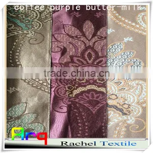Silk Look 100% Polyester Middle East Style New Soft Fabrics for Curtain/ Sofa/cushion/bed Sets Silk Ribbon Style thumbnail-2