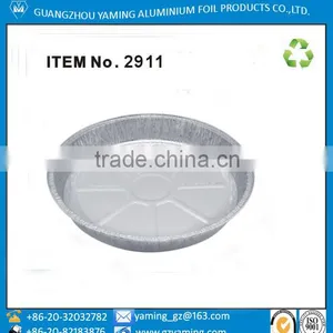 Foil Containers Pan Type 11 Inch Round Disposable Aluminium Foil Container Oven Resistant Foil Pie Pan thumbnail-1