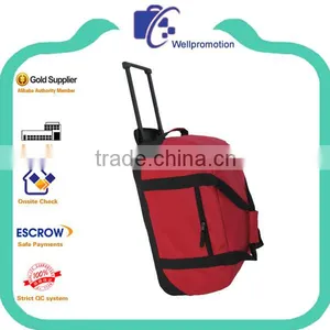 Promotional Trolley Luggage Bags With 2 Wheels thumbnail-4