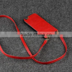 C&T Shoulder Strap Back Cover Leather Case for Oppo Neo 5 thumbnail-5
