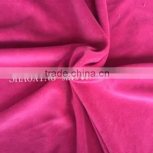 2015 New Design 100%polyester Imitation Cotton Velure Fabric for Sport Wear, Pillows, Toys and so on thumbnail-3
