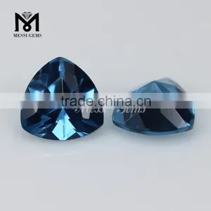 Wuzhou Hot Sale Gemstones 9 x 9 Trillion Cut 120# Spinel thumbnail-2