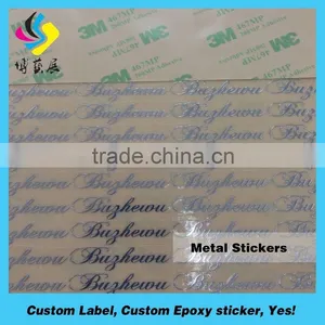 High Quality Gold Adhesive Chrome Letters Accept Paypal thumbnail-6