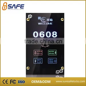 Supply Pretty Hotel Doorbell Touch Panel Switch With Cheap Price thumbnail-1