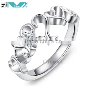 Best Friends Forever Stainless Steel Ring thumbnail-1