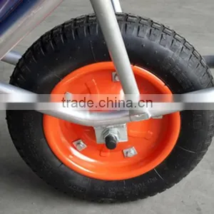 WB1208, 47L Japanese Market High Quality Alloy Construction Concrete Wheelbarrow, Japanese Wheelbarrow thumbnail-4