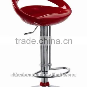 HG1101 Modern Swivel Plastic Bar Stools thumbnail-1