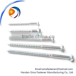 Best Quality DIN 571 Hex Head Lag Screw Galvanized thumbnail-2