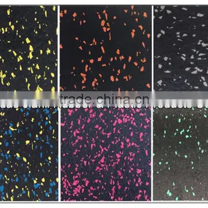 Heavy Duty Rubber Gym Crossfit Mat Comercial Flooring 50mm thumbnail-6