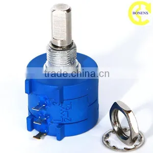 Wxd3590 Copper Set and Shaft Wirewound Multi-turns Potentiometer thumbnail-2
