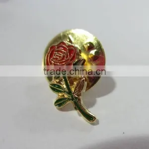 2016 Custom Gold Plated Brass Pin Badge Map Style,school Student Used Name Badge thumbnail-5