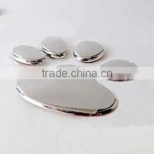 Chrome Bear Foot Emblem, ABS Adhesive Car Emblem. thumbnail-1