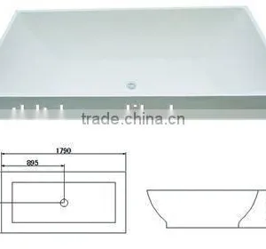 Bubble Massage Bathtub With Waterproof LCD TV thumbnail-2