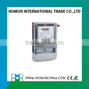 Single Phase Three Wire Electronic Socket Active Energy Meter thumbnail-5