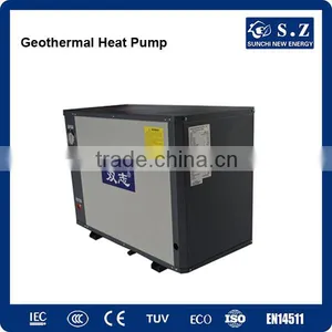Ireland Modo -25C Cold Winter Heating 125sq Meter House 10kw/220V Glycol Loop Circle Geo Thermal Ground Heat Pump With Hot Water thumbnail-1