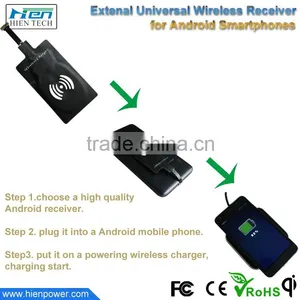 Ultra Thickness Qi Universal Wireless Charger Receiver for Xiaomi Mi4 thumbnail-5