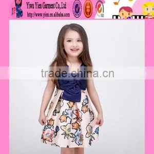 Wholesale Flower Kids Girl Dress Baby Girl Dress Prices Summer Latest Stylish Pari Dress for Baby Girl thumbnail-1