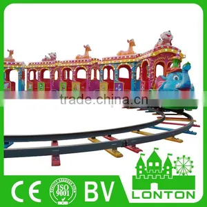 Kids Outdoor Games Equipment Electric Adult Train Used Road Train For Sale thumbnail-5