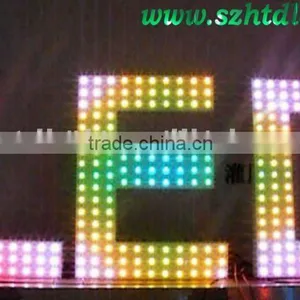 Full Color LED Pixel Light 12MM SMD RGB LP9883 UCS1903 WS2811 IP66 12V for Amusement Park Project thumbnail-3