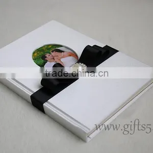 Elegant Romatic Wedding Guest Book thumbnail-5