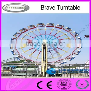 China Manufacturer Thrill Amusement Park Rides Brave Turntable for Sale thumbnail-6