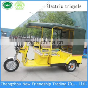 Chinese 4 Seater Electric Tricycle With Covered thumbnail-4