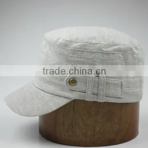 100% Linen Military Army Caps for Women Without Logo thumbnail-3