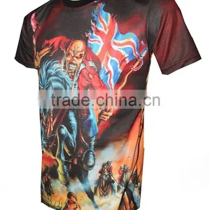 High Quality Custom Men/women Sublimation T-shirt, Short Sleeve t Shirt thumbnail-1