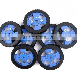 Rubber Wheel No.6, DIY Intelligent Car Robot Accessories thumbnail-3