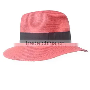 Ladies Wide Brim Bow Straw Women Summer Sun Hats thumbnail-4
