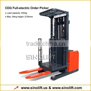 Sinolift-Full Electric Order Picker With CE thumbnail-1