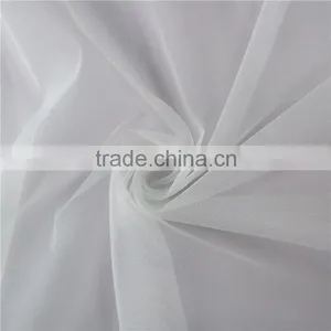 White High Density Diamond 30D Swiss Netting Mesh Fabric For Decoration thumbnail-1