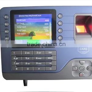 125khz 3.5 Inch TFT USB Biometric Fingerprint Time Attendance thumbnail-4