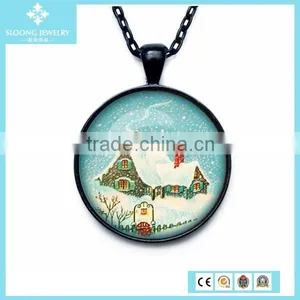 Wholesale Charm Lovely Snow Night Pendant Maker Online thumbnail-3