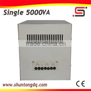 220v 5000 Watts Single Phase Automatic Electrical Generator Servo Voltage Stabilizer thumbnail-3